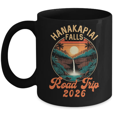 Hanakapiai Falls Road Trip 2026 Summer Vacation Family Mug | siriusteestore