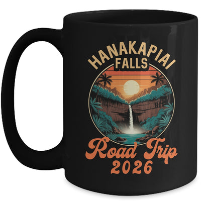 Hanakapiai Falls Road Trip 2026 Summer Vacation Family Mug | siriusteestore