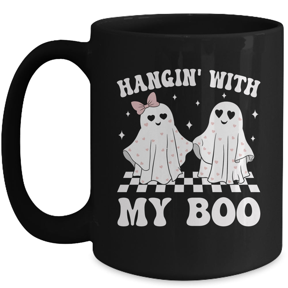 Hangin' With My Boo Couples Halloween Adult Costume His Her Mug | siriusteestore