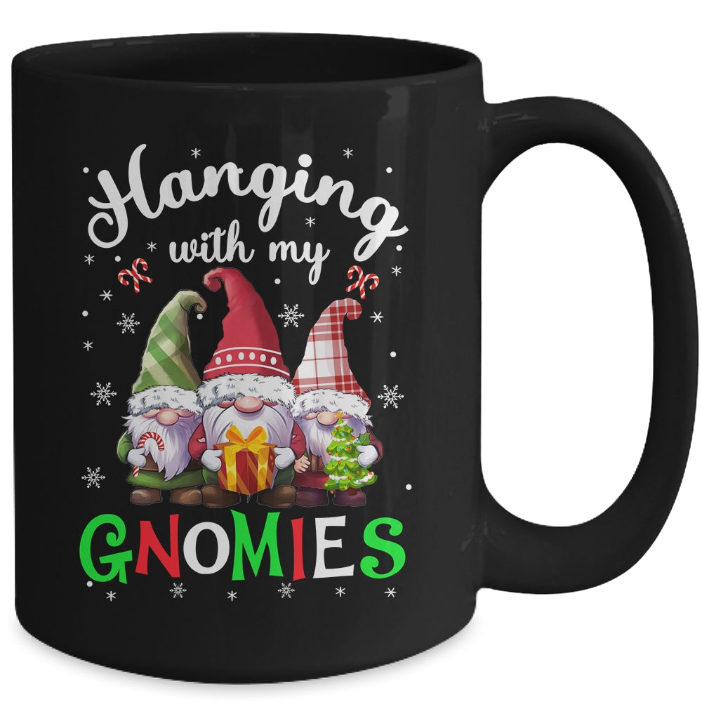 Hanging With My Gnomies Funny Gnome Friend Christmas Mug | siriusteestore