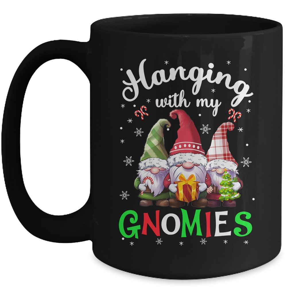 Hanging With My Gnomies Funny Gnome Friend Christmas Mug | siriusteestore