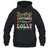 Happiness Is Being A Lolly Floral Design Lolly Mothers Day Shirt & Tank Top | siriusteestore