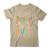 Happiness Is Being An Aunt Floral Design Aunt Mothers Day Shirt & Tank Top | siriusteestore