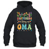 Happiness Is Being An Oma Floral Design Oma Mothers Day Shirt & Tank Top | siriusteestore