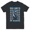 Happy 100 Days Of School T-Rex 100th Dinosaur Kids Boys Youth Shirt | siriusteestore