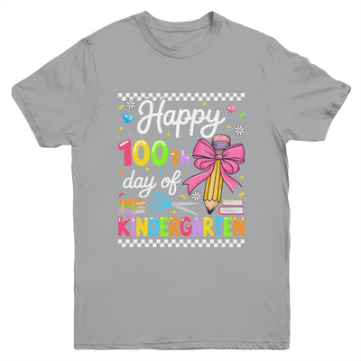 Happy 100 Days Of School Teacher Kindergarten Girls Kids Youth Shirt | siriusteestore