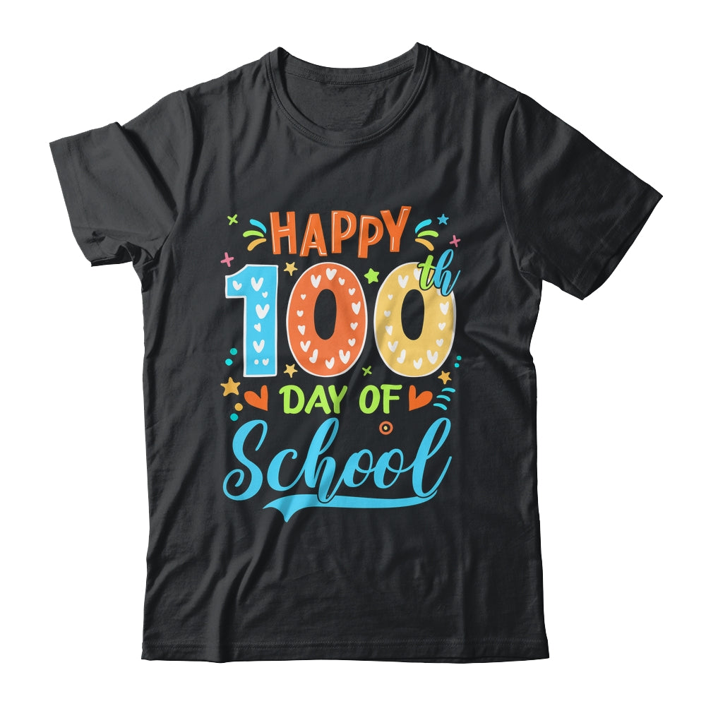 Happy 100th Day Of School 100 Days Of School Teacher Student Shirt & Hoodie | siriusteestore