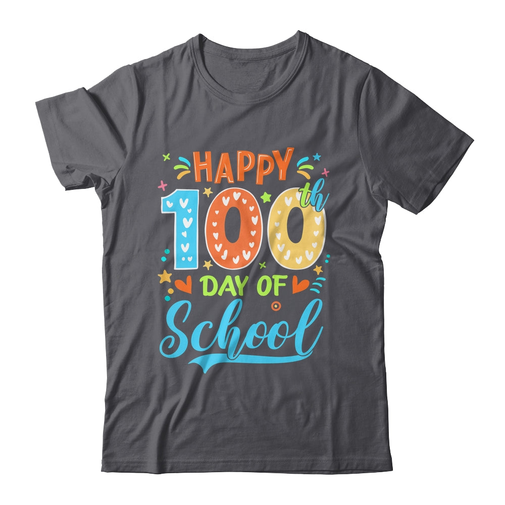 Happy 100th Day Of School 100 Days Of School Teacher Student Shirt & Hoodie | siriusteestore