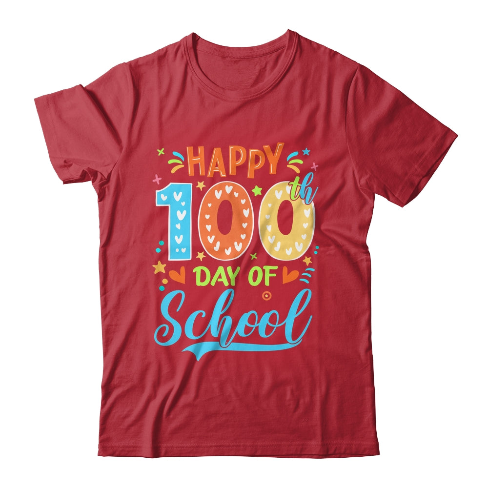 Happy 100th Day Of School 100 Days Of School Teacher Student Shirt & Hoodie | siriusteestore
