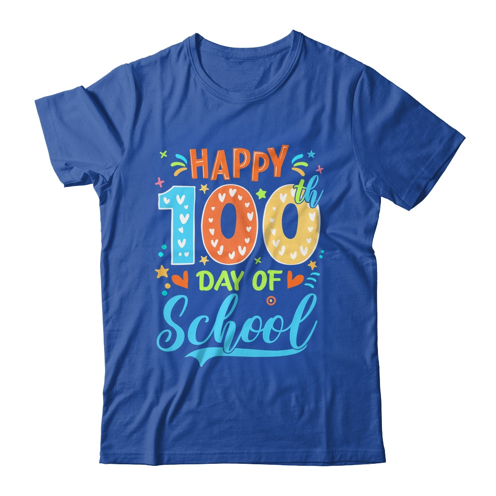 Happy 100th Day Of School 100 Days Of School Teacher Student Shirt & Hoodie | siriusteestore