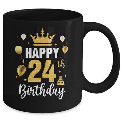 Happy 24th Birthday Idea For 24 Years Old Man And Woman Mug | siriusteestore