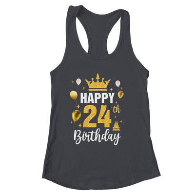 Happy 24th Birthday Idea For 24 Years Old Man And Woman Shirt & Tank Top | siriusteestore