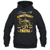 Happy 25th Anniversary Cruise Wedding Matching Husband Wife Shirt & Tank Top | siriusteestore