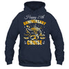 Happy 25th Anniversary Cruise Wedding Matching Husband Wife Shirt & Tank Top | siriusteestore
