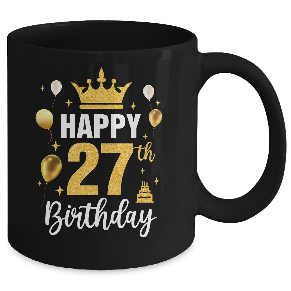 Happy 27th Birthday Idea For 27 Years Old Man And Woman Mug | siriusteestore
