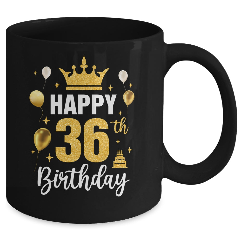 Happy 36th Birthday Idea For 36 Years Old Man And Woman Mug | siriusteestore