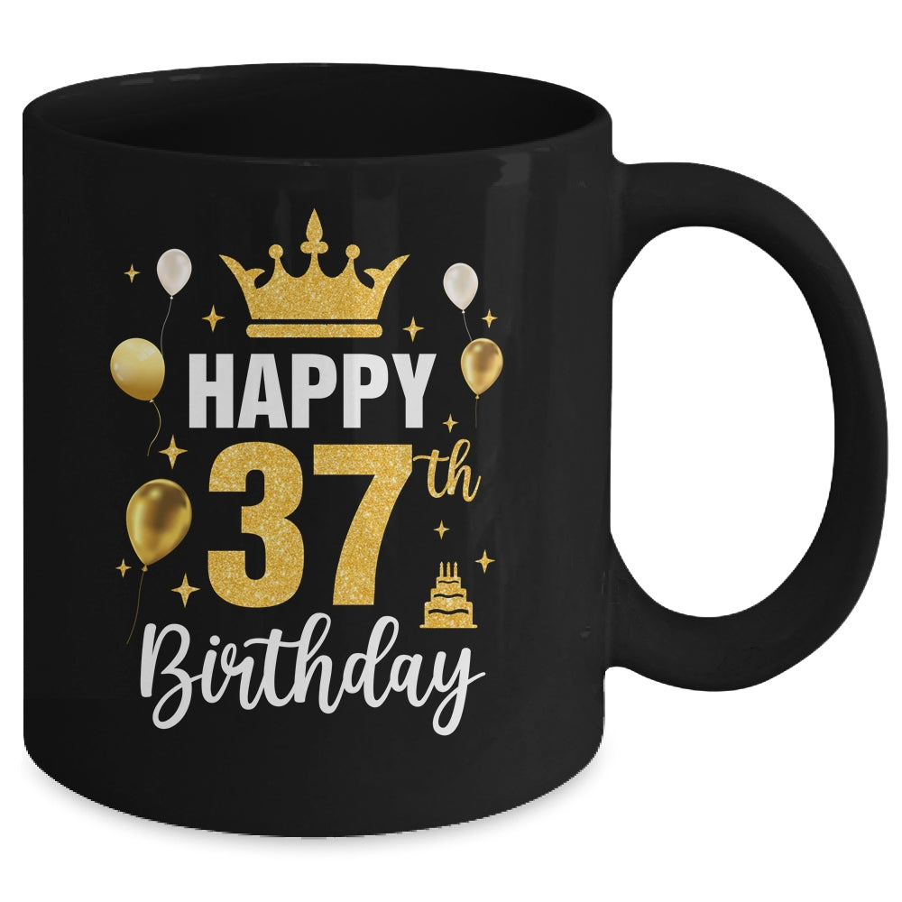 Happy 37th Birthday Idea For 37 Years Old Man And Woman Mug | siriusteestore
