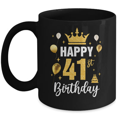 Happy 41st Birthday Idea For 41 Years Old Man And Woman Mug | siriusteestore