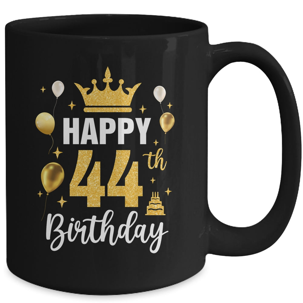 Happy 44th Birthday Idea For 44 Years Old Man And Woman Mug | siriusteestore
