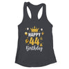 Happy 44th Birthday Idea For 44 Years Old Man And Woman Shirt & Tank Top | siriusteestore