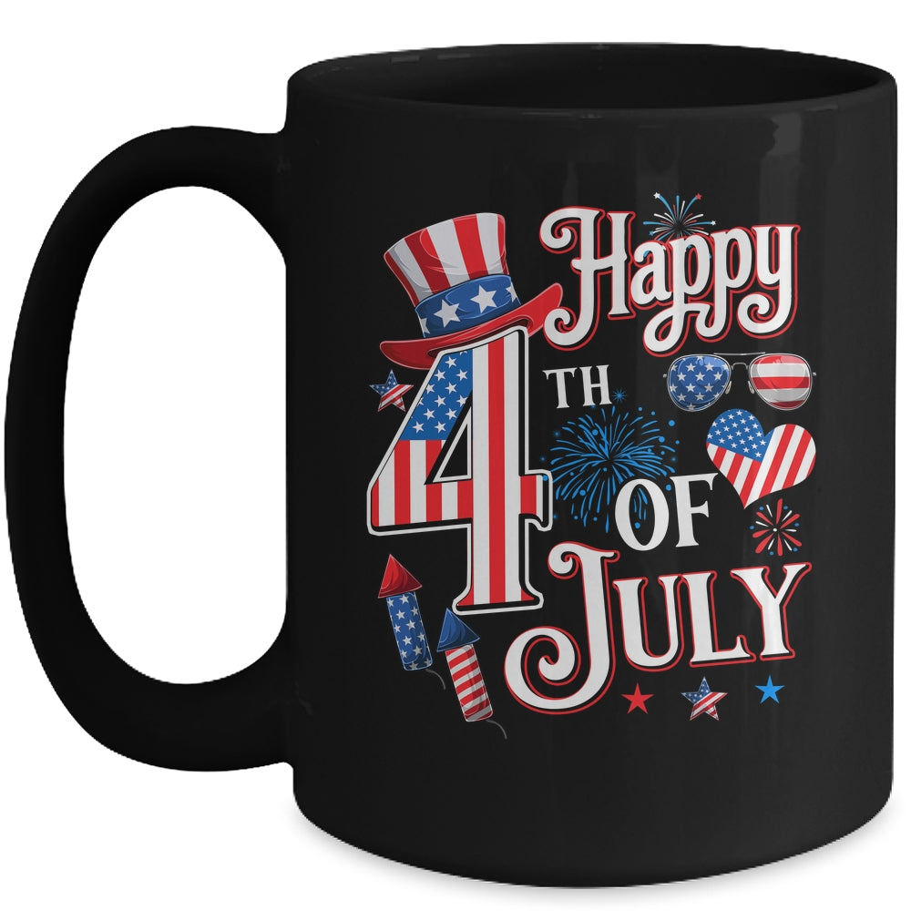 Happy 4th Of July Funny Fourth Of July Independence Day Men Mug | siriusteestore