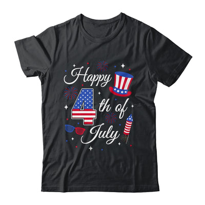 Happy 4th Of July Patriotic American Flag USA Men Women Kids Shirt & Tank Top | siriusteestore