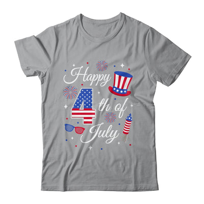 Happy 4th Of July Patriotic American Flag USA Men Women Kids Shirt & Tank Top | siriusteestore
