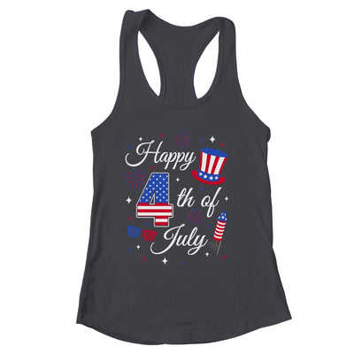Happy 4th Of July Patriotic American Flag USA Men Women Kids Shirt & Tank Top | siriusteestore