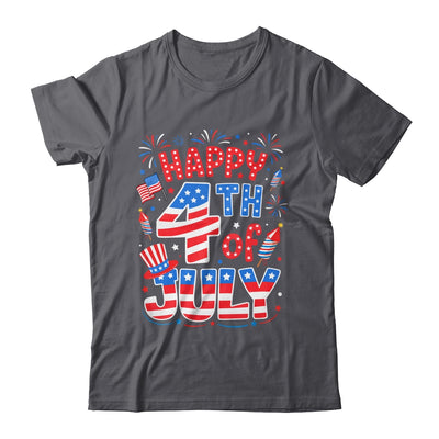 Happy 4th Of July US Flag American 4th Of July Independence Shirt & Tank Top | siriusteestore