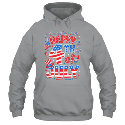 Happy 4th Of July US Flag American 4th Of July Independence Shirt & Tank Top | siriusteestore