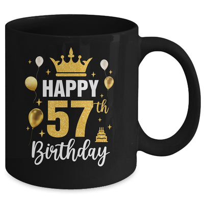 Happy 57th Birthday Idea For 57 Years Old Man And Woman Mug | siriusteestore