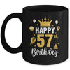 Happy 57th Birthday Idea For 57 Years Old Man And Woman Mug | siriusteestore