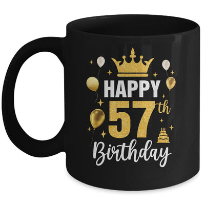 Happy 57th Birthday Idea For 57 Years Old Man And Woman Mug | siriusteestore