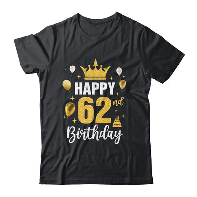 Happy 62nd Birthday Idea For 62 Years Old Man And Woman Shirt & Tank Top | siriusteestore