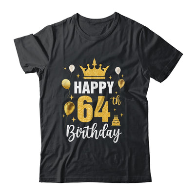 Happy 64th Birthday Idea For 64 Years Old Man And Woman Shirt & Tank Top | siriusteestore