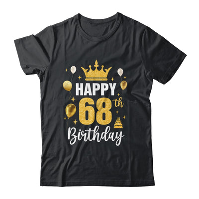 Happy 68th Birthday Idea For 68 Years Old Man And Woman Shirt & Tank Top | siriusteestore