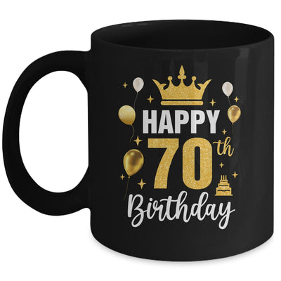Happy 70th Birthday Idea For 70 Years Old Man And Woman Mug | siriusteestore