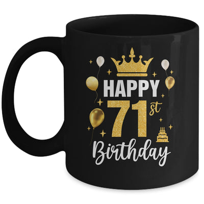 Happy 71st Birthday Idea For 71 Years Old Man And Woman Mug | siriusteestore