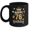 Happy 76th Birthday Idea For 76 Years Old Man And Woman Mug | siriusteestore