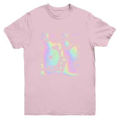Happy 7th Birthday Girl I Was 6 Now I'm 7 Kids 6 7 Birthday Youth Shirt | siriusteestore
