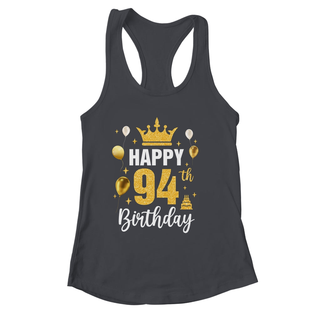 Happy 94th Birthday Idea For 94 Years Old Man And Woman Shirt & Tank Top | siriusteestore