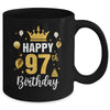 Happy 97th Birthday Idea For 97 Years Old Man And Woman Mug | siriusteestore