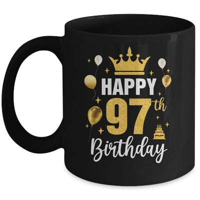 Happy 97th Birthday Idea For 97 Years Old Man And Woman Mug | siriusteestore