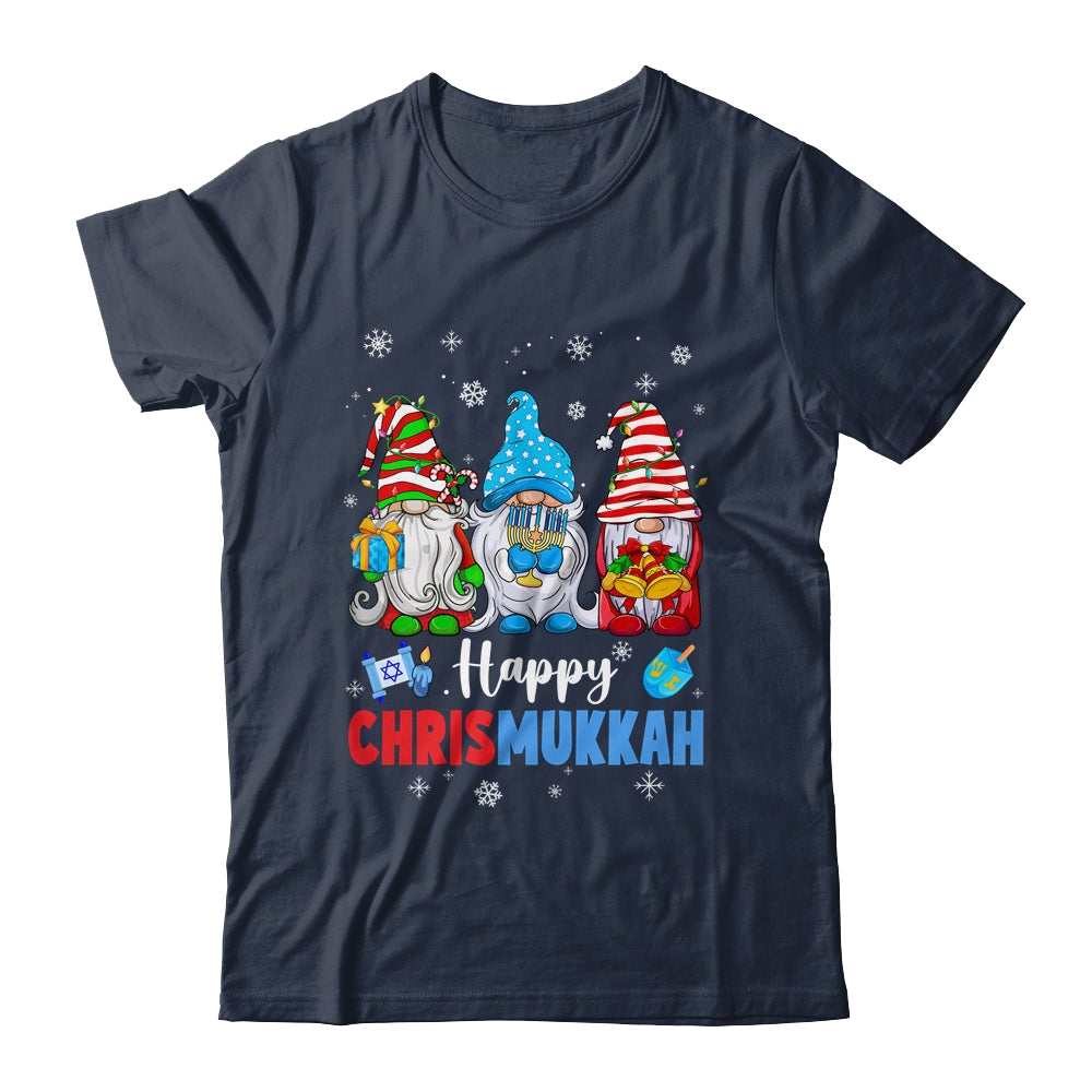 Happy Chrismukkah Gnomes Merry Christmas And Happy Hanukkah Shirt & Sweatshirt | siriusteestore