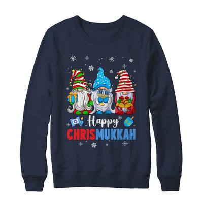 Happy Chrismukkah Gnomes Merry Christmas And Happy Hanukkah Shirt & Sweatshirt | siriusteestore