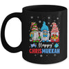 Happy Chrismukkah Gnomes Merry Christmas And Happy Hanukkah Mug | siriusteestore