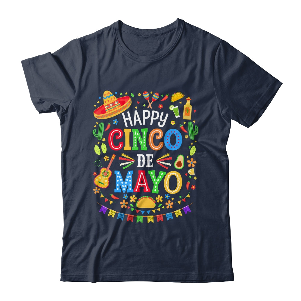Happy Cinco De Mayo Fiesta Mexican Party 5 De Mayo Men Women Shirt & Hoodie | siriusteestore