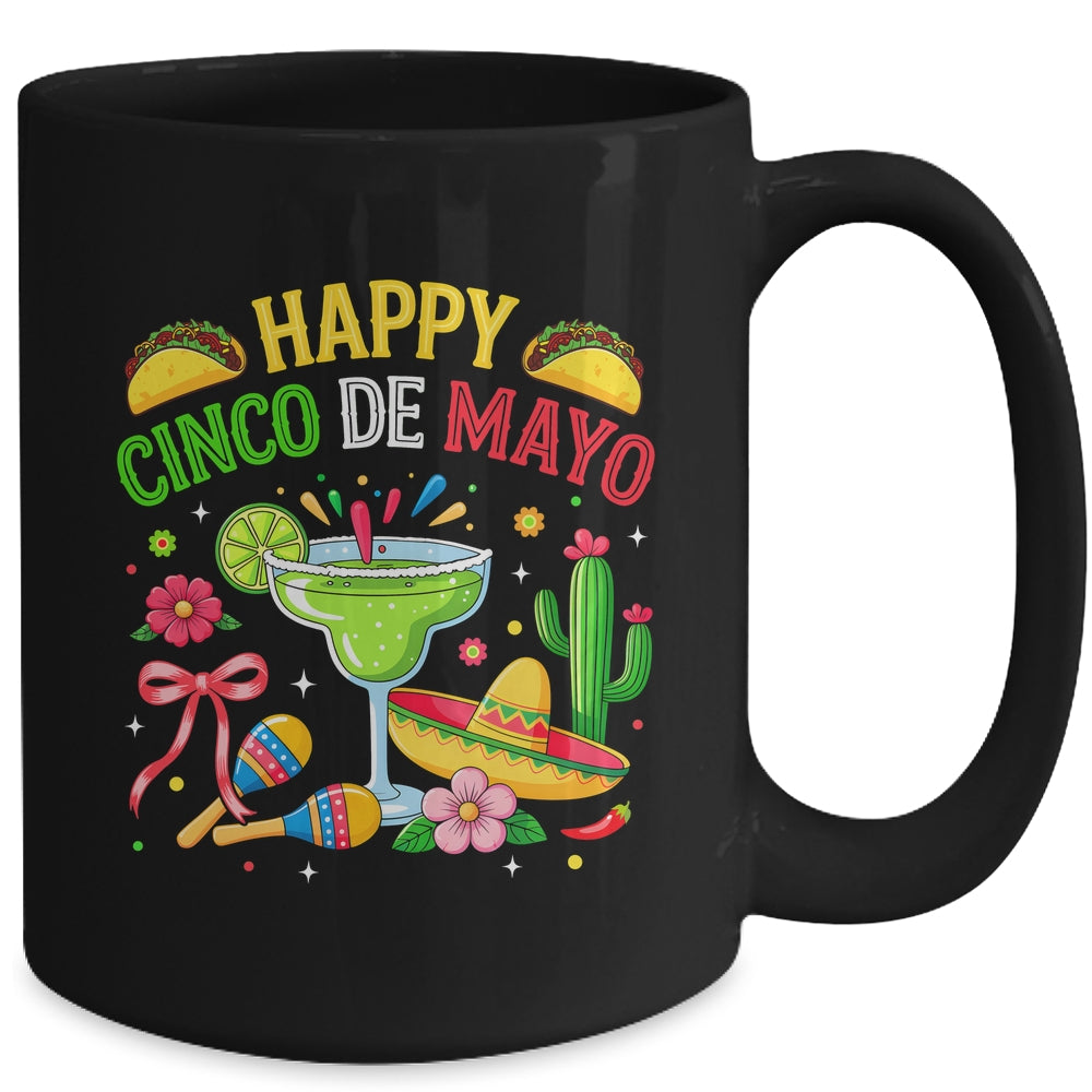 Happy Cinco De Mayo Fiesta Mexican Party Men Women Mug | siriusteestore