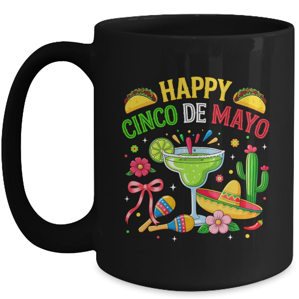 Happy Cinco De Mayo Fiesta Mexican Party Men Women Mug | siriusteestore