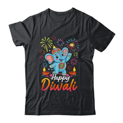 Happy Diwali Cute Elephant Festival Lights Celebration Shirt & Hoodie | siriusteestore